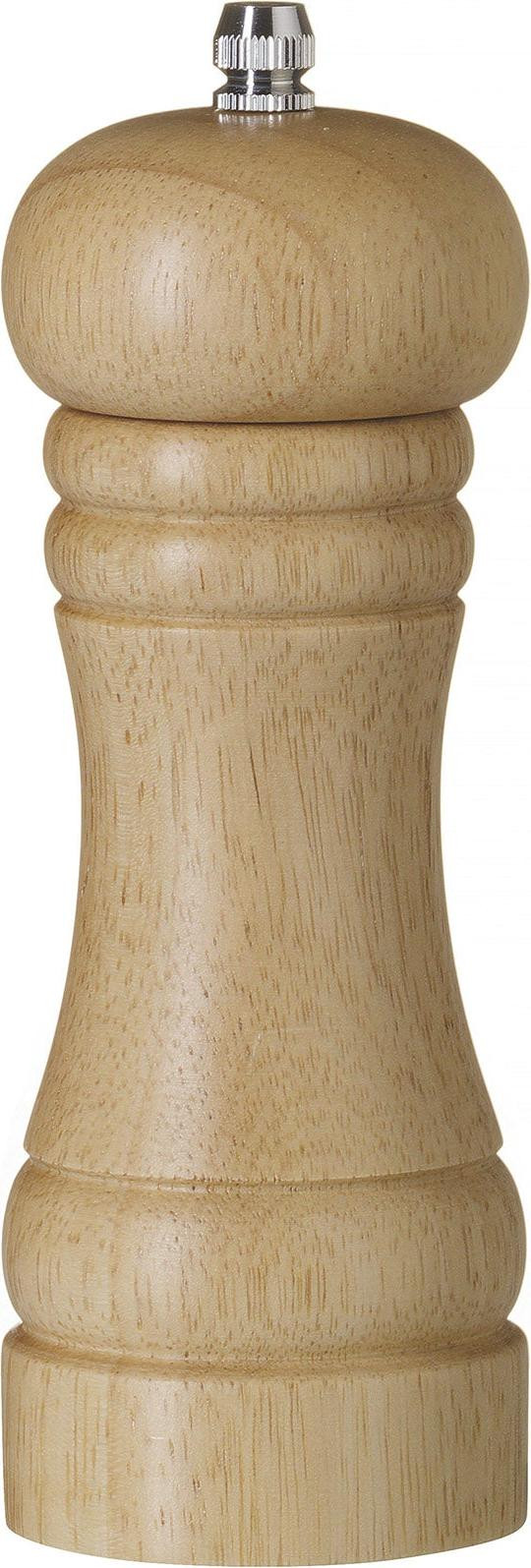 Cookinglife Pepermolen Rocca Naturel met RVS molen, 16,5 cm