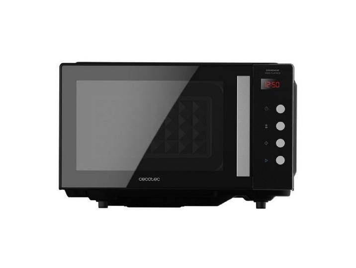 Cecotec Mikrowelle Grandheat 2000 Flatbed Black, 1, 20 l, Grandheat 2000 Flatbed Black
