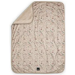 Elodie, Babydecke, Samtdecke Nordic Woodland (100 x 75 cm)