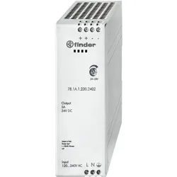 Finder, Systemstromversorgung, Hutschienen Netzteil (DIN Rail) Schaltschrank Schaltnetzteil 24V/120W