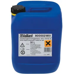 VAILLANT Soleflüssigkeit 30L Fertiggem. 30% für Sole/Wasser-Wärmepumpen