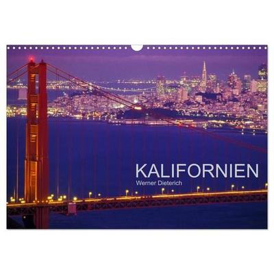KALIFORNIEN (Wandkalender 2027 DIN A3 quer), CALVENDO Monatskalender