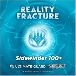Ultimate Guard Sidewinder 100+ Xenoskin Magic: The Gathering "Reality Fracture" - Black Rare 1