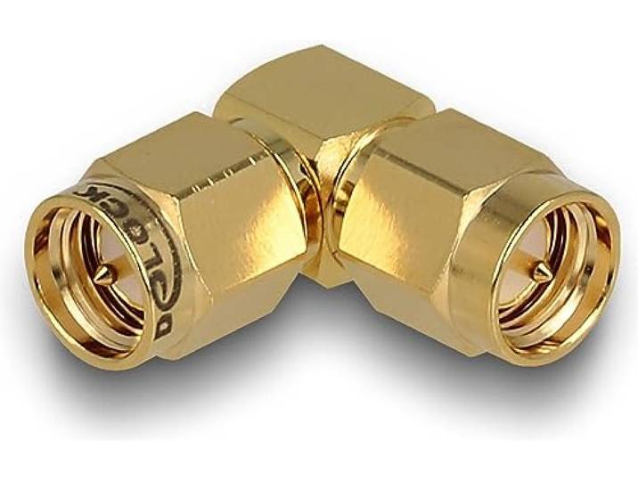 DeLOCK 12020 cable gender changer SMA Brass