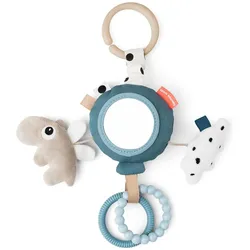 Done by Deer, Greifling, To go activity mirror Happy clouds Blau