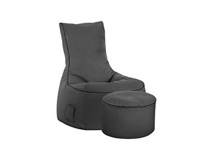 SITTING POINT only by MAGMA Sitzsack-Set Scuba Swing + Hocker anthrazit