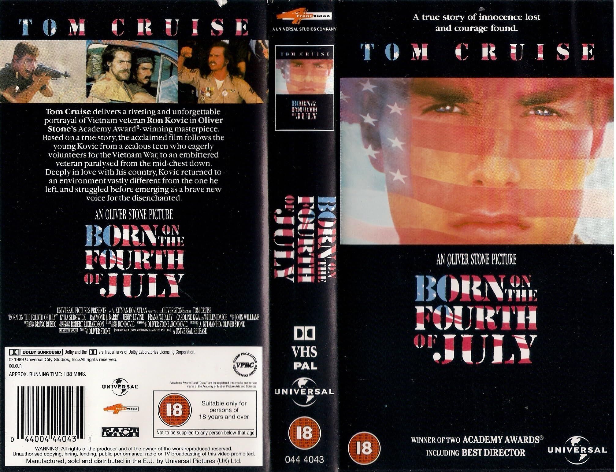 Oliver Stone - Geboren am 4. Juli [VHS] - Preis vom 27.09.2026 03:53:48 h