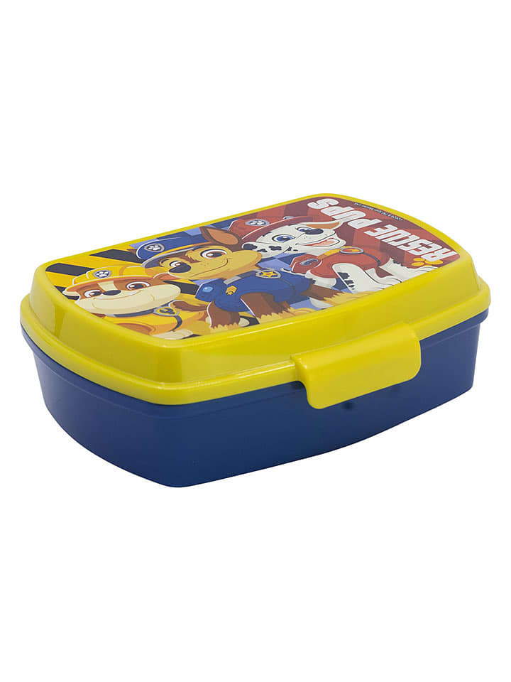 Stor Lunchbox "Paw Patrol" in Gelb/ Blau - onesize