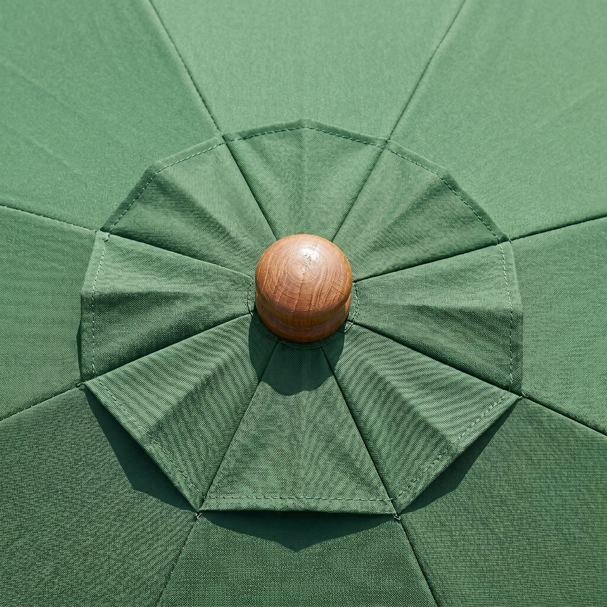 Harbour Lifestyle Styx 3m Round Deluxe Wooden Parasol in Green