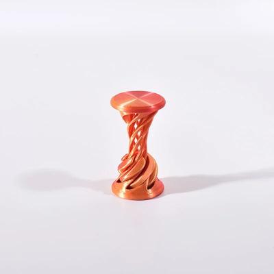 3D Printed Spiral Fidget Toy Stress Relief Desktop Desk Decor red