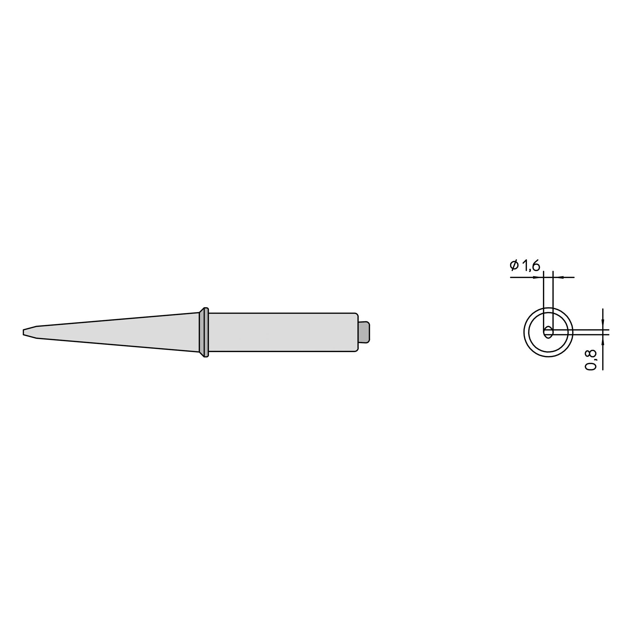 Weller Erem Lötspitze (Lötspitze) (4CT5B8-1)