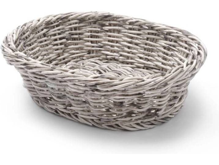 HENDI Ovale broodmand – lichtgrijs – vaatwasmachinebestendig – 250x190x65 mm