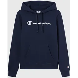 CHAMPION Damen Kapuzen-Sweatshirt mit Script-Logo Marineblau - M
