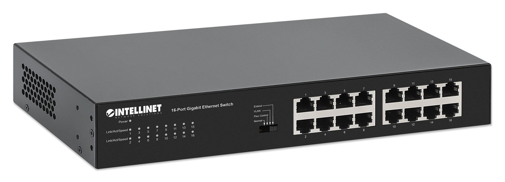 Intellinet 16-Port Gigabit Ethernet Switch 561815