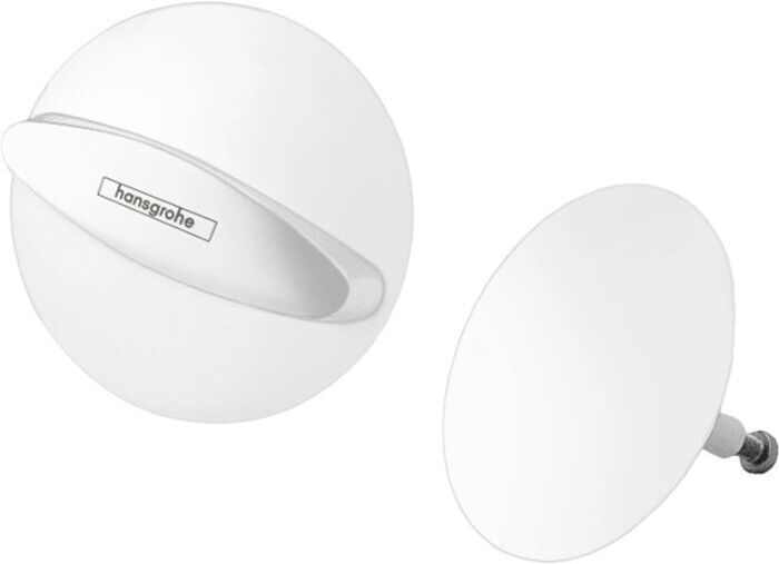 Hansgrohe Flexaplus Fertigmontageset 58185700 mattweiß, Ab-/Überlaufgarnitur