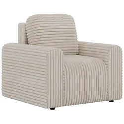 SESSEL NESSARO - Beige Cord