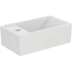 Ideal Standard Eurovit Plus Handwaschbecken E2134AA mit Idealstream Paket, Ablage links