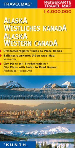 Reisekarte : Alaska / Westliches Kanada - Preis vom 13.10.2026 19:28:25 h