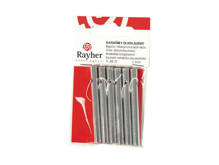 Rayher Klangstäbe Hohl 14 cm 6 Stück