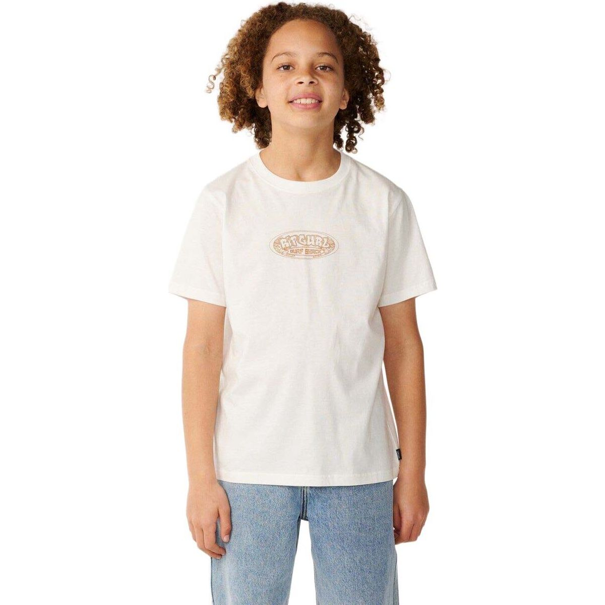 RipCurl Surf Shack ART Tee-boy bone (3021) 12 158BTE-3021-12