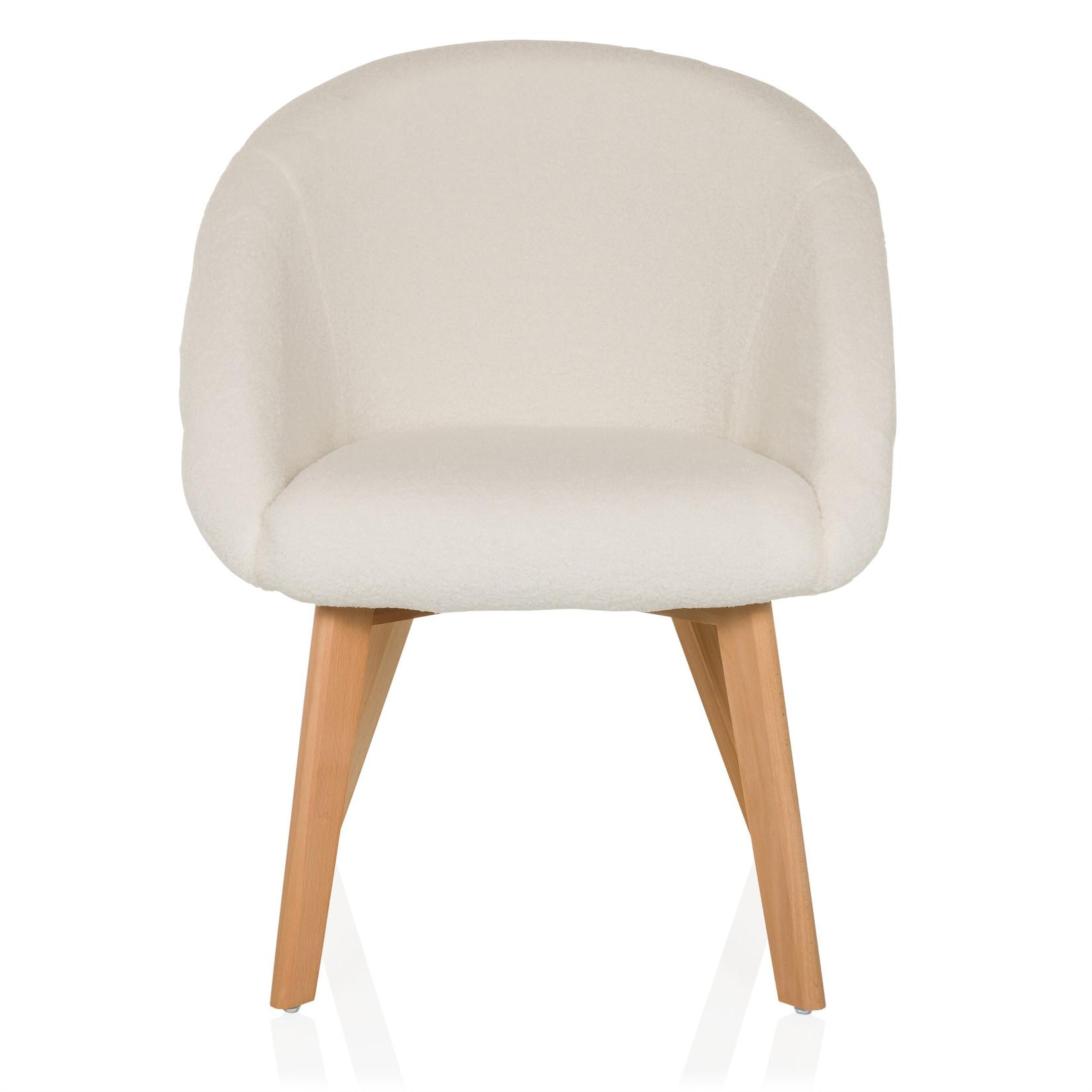hjh LIVING Polsterstuhl SCANDI TED Stoff