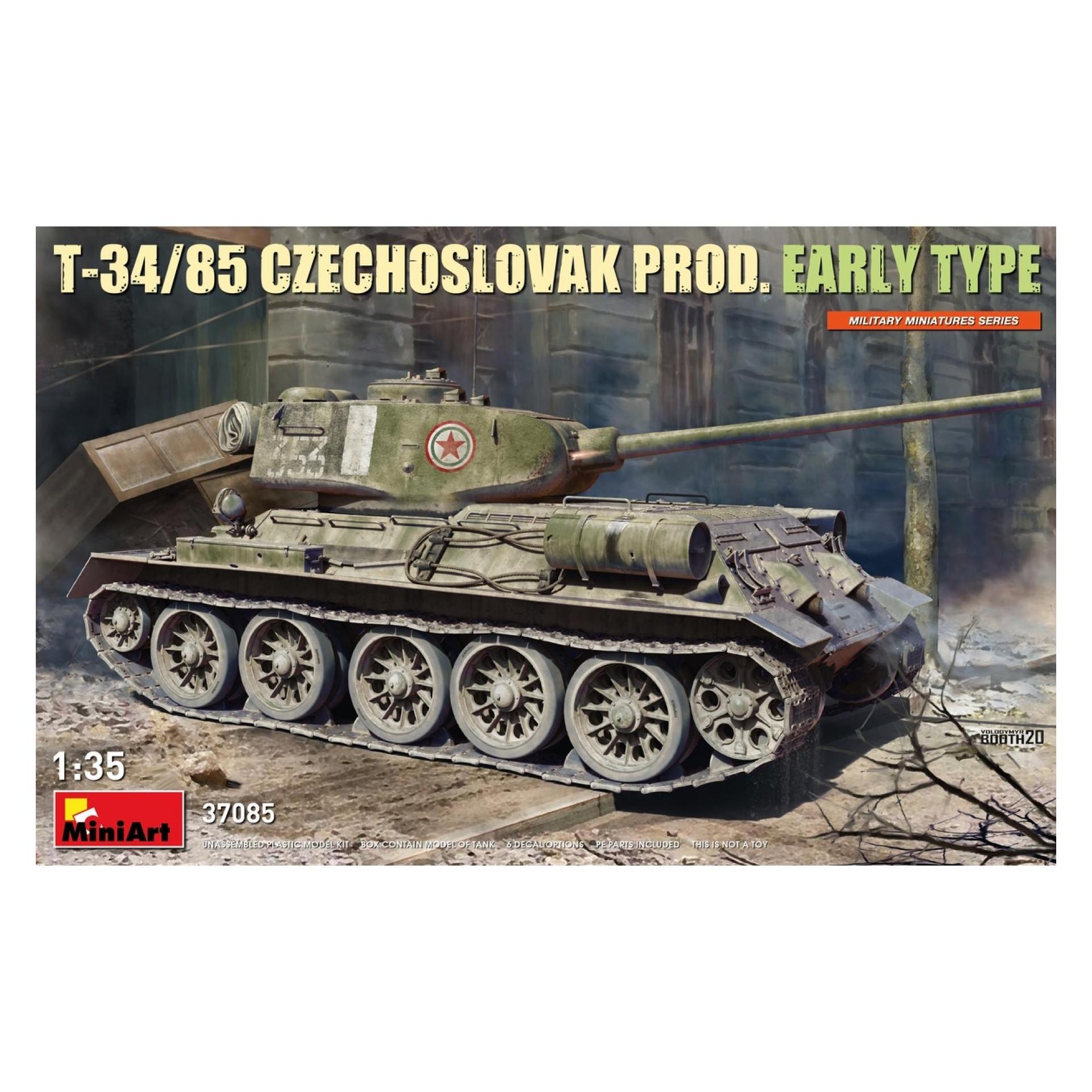 Mini art T-34-85 Czechoslovak Prod. Early Type (37085)