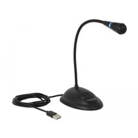USB Schwanenhals Mikrofon schwarz