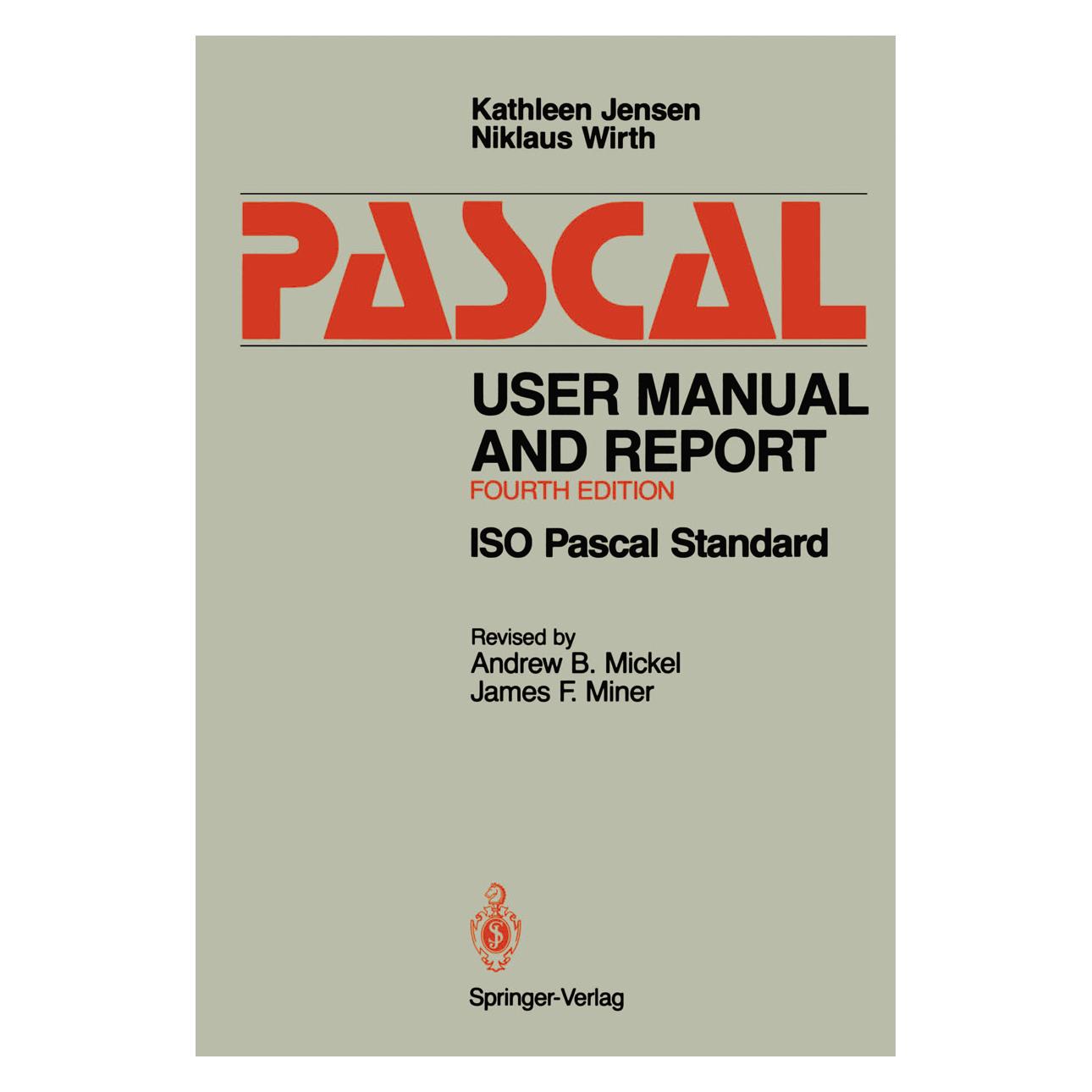 Springer Pascal User Manual and Report (Englisch, Softcover, Kathleen Jensen, Niklaus Wirth) (56211583)
