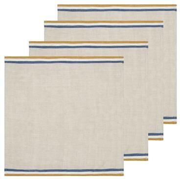 "Caravan Normandy Napkins - Set of 4 - 20"" x 20"" - 20 x 20"""