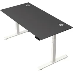 Kerkmann Steh-Sitztisch »Move 2 Plus« 160 x 80 cm - Gestell weiß grau, 160x127x80 cm