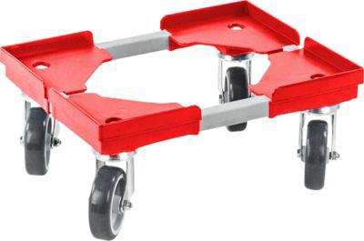 Roll-Fix, Kunststoff-Rollen, rot, 410 x 310 x 175 mm