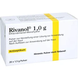 Rivanol 1.0G Pulver 20 ST