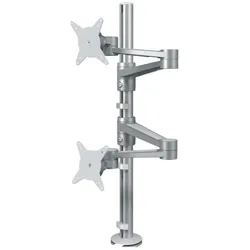 Dataflex Viewlite Monitorarm - Schreibtisch 142 (Tisch, 24", 8 kg), Monitor Halterung, Silber