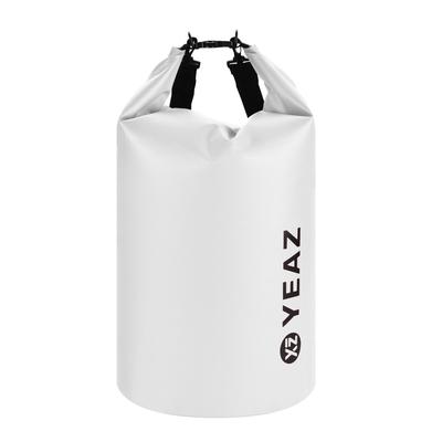 Packsack YEAZ "Wasserfester Packsack 40L ISAR", Gr. 40, weiß, Obermaterial: 100% PVC PVC., Taschen