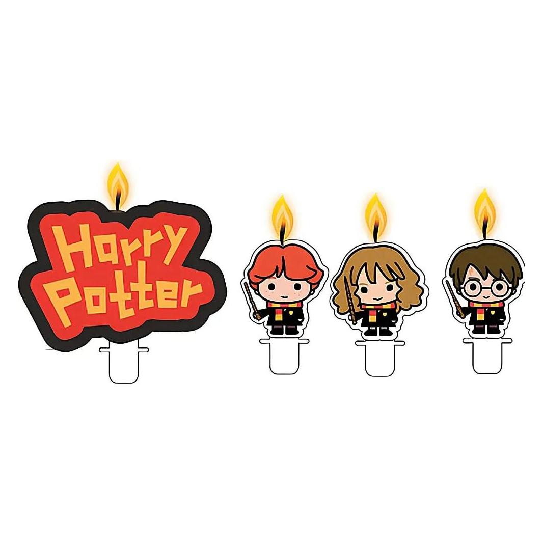 Riethmüller Harry Potter-Geburtstagskerzen (4 Stk.) (9905198)