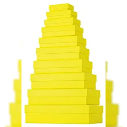 STEWO 2553785510 Geschenkbox "One Colour" gelb