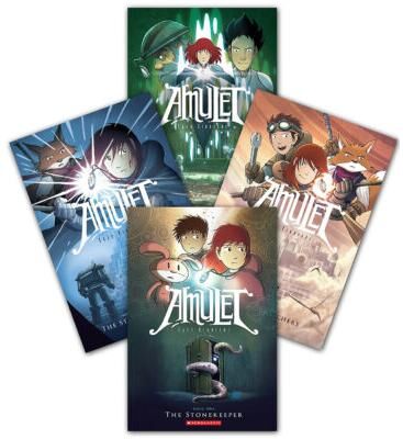 Amulet #1-8 Collection (paperback) - by Kazu Kibuishi