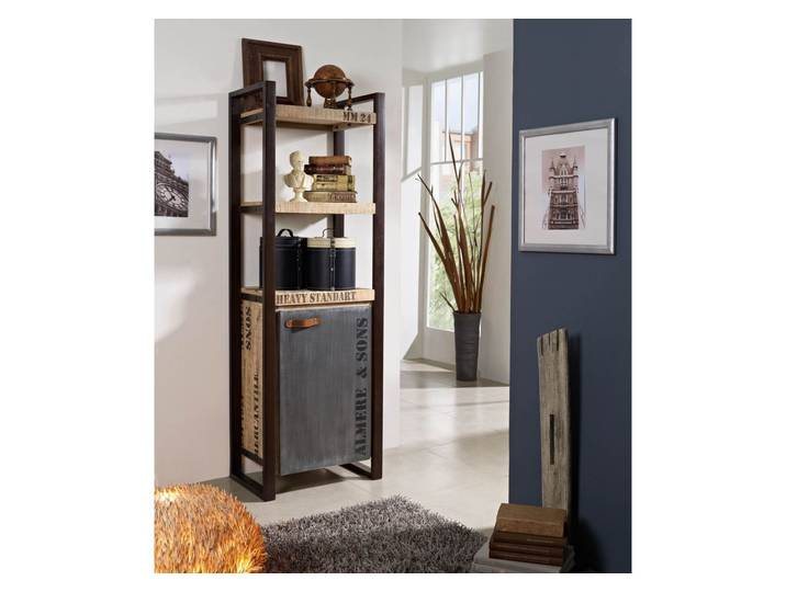 Étagère 60x40 Manguier brut imprimé Bois naturel FACTORY #104