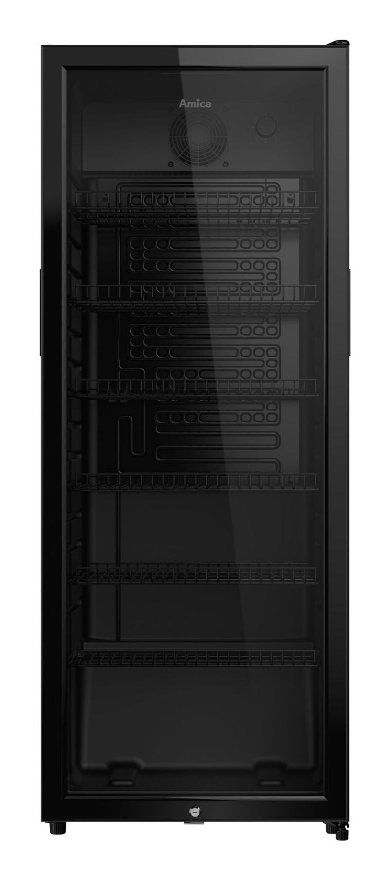 Amica FK344150S 237 l Kühlschrank freistehend EEK: C 449 kWh Jahr (Schwarz) 1195944