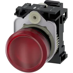 Siemens Leuchtmelder 22mm rund rot 3SU1106-6AA20, Schalter + Taster, Rot