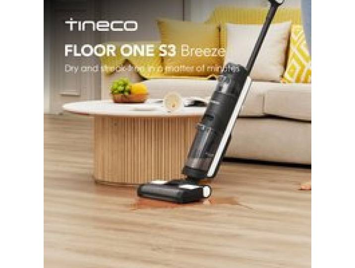 Tineco Floor One S3 Breeze Stofzuiger Vloerreiniger Draadloze Nat Droog Elektrische Mop Zelfreinigend Smart Huishoudapparaat