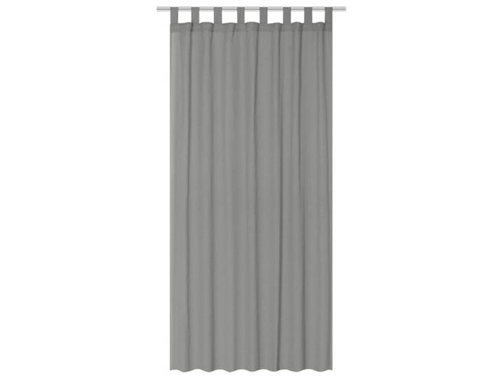 Vorhang PANAMA 140x260cm pfote / kräuselband abdunkelnd grau
