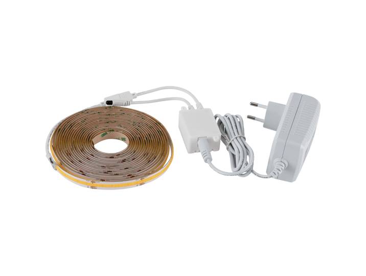 Eglo LED-Stripe Cob Stripe weiss Kunststoff T 500 cm - Farbe: Weiß - LED - LED Leuchtmittel