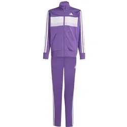 ADIDAS Kinder Sportanzug Seasonal Essentials Tiberio 3-Streifen Tricot Kids, Größe 176 in Lila Lila