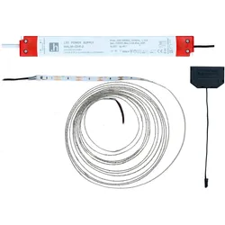 Halemeier, LED Streifen, Komplettset LED Band Versa 160 12 V (Neutralweiss, 300 cm, Indoor)