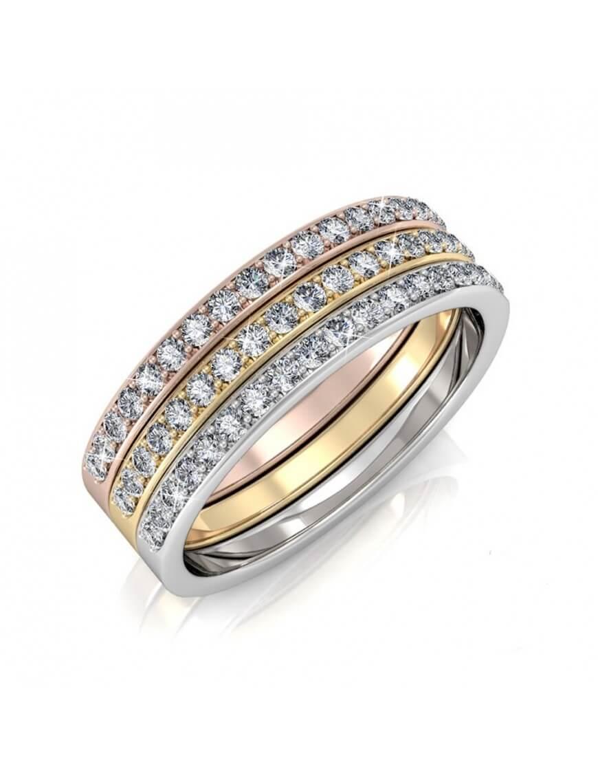 Dreifaltigkeitsring - Silber und Multi