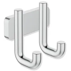 Hewi Serie 480 Doppelhaken 480.90.00140 chrom