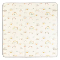 Infantino, Spielteppich + Spielmatte, Regenbogen (150 x 150 cm)