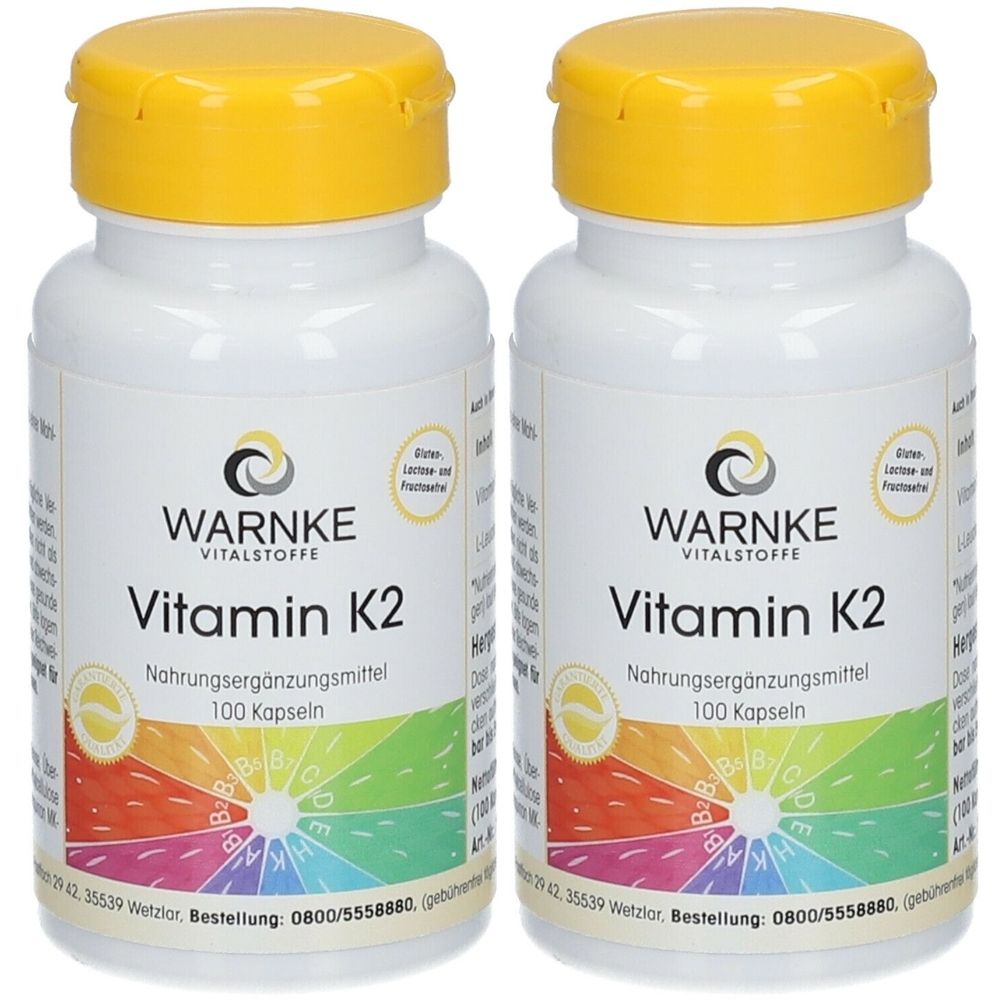 Vitamin K2 Kapseln 2x 2x100 St