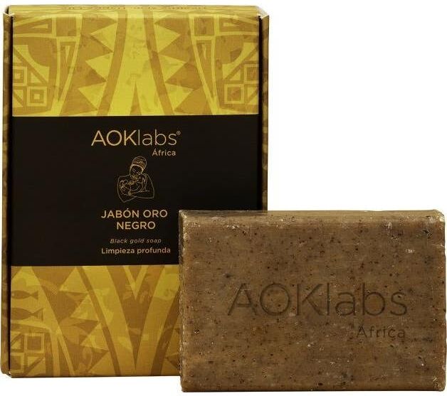AOKlabs Karite Jabón Oro Negro 100g